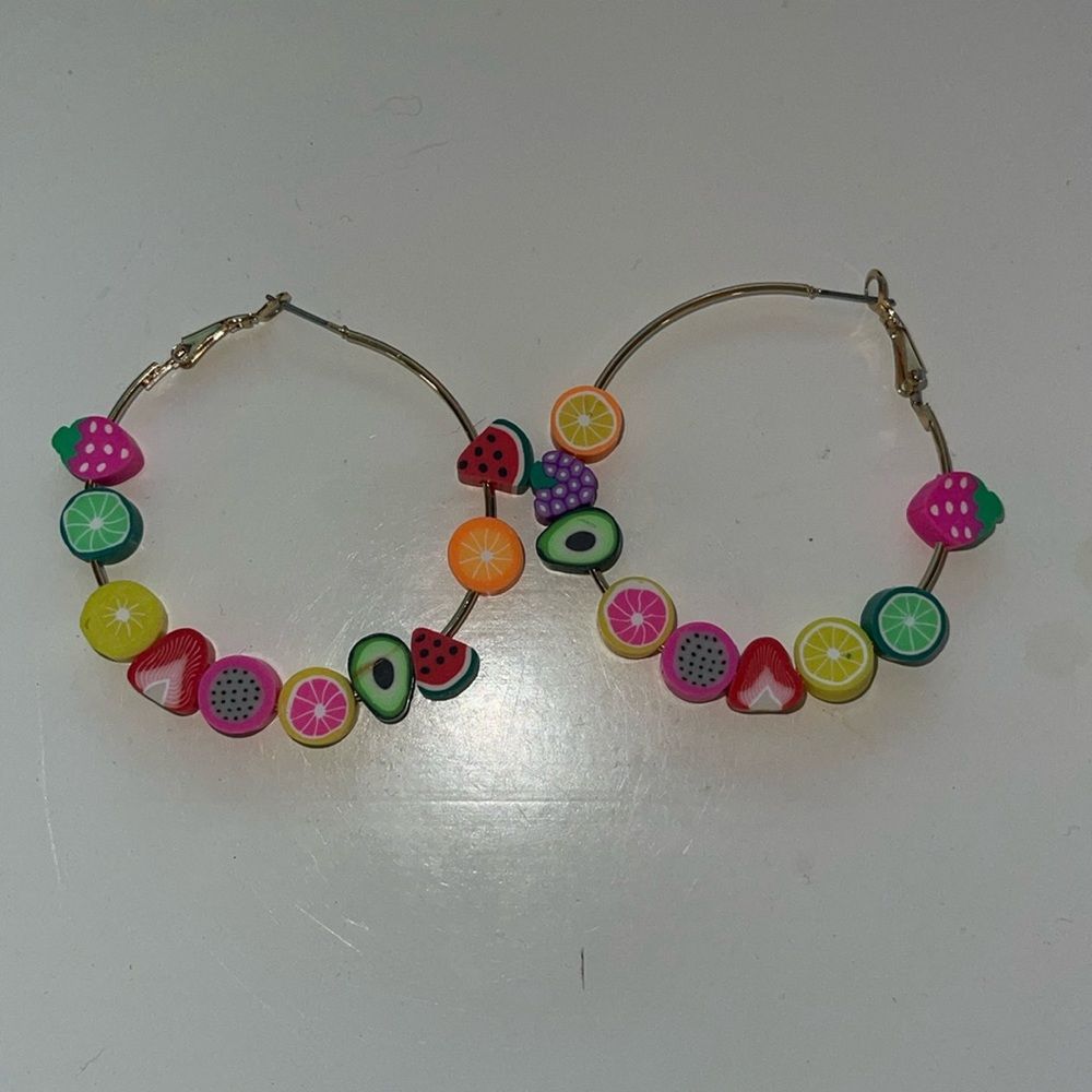 Fruit earrings